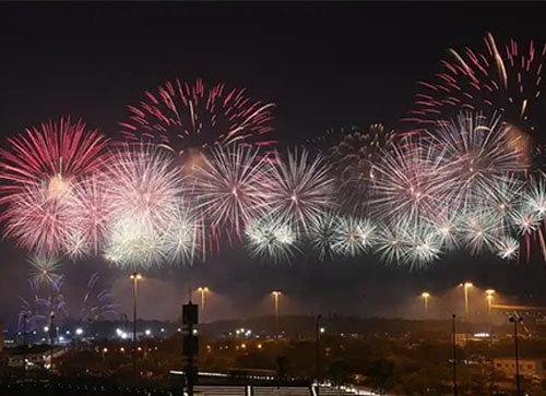 泰兴市焰火晚会